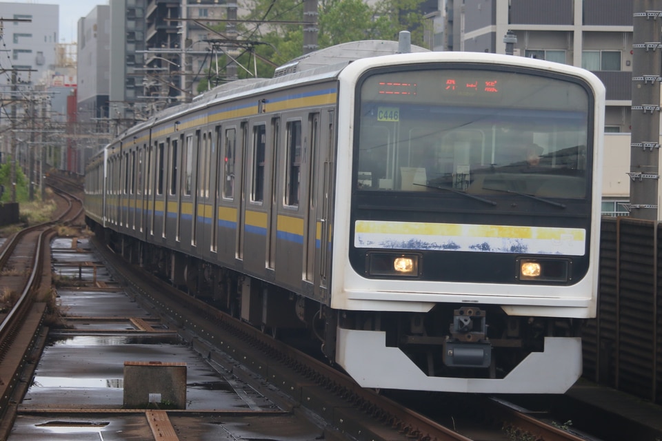 JR東209系マリC446編成<br class="br-sp" />(C446編成)(マリC446)の写真
