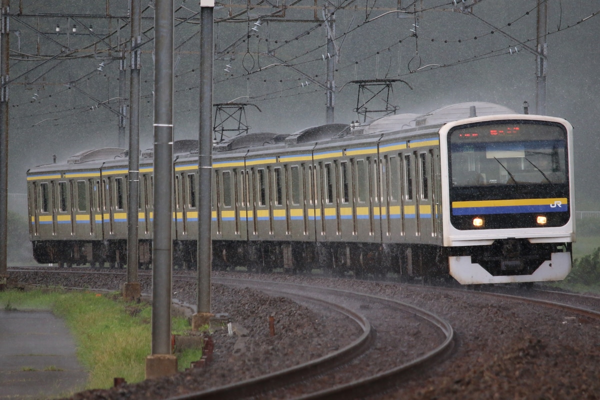 JR東日本 幕張車両センター 209系 C617編成