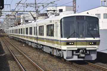 JR西日本 吹田総合車両所奈良支所 221系 NB807編成