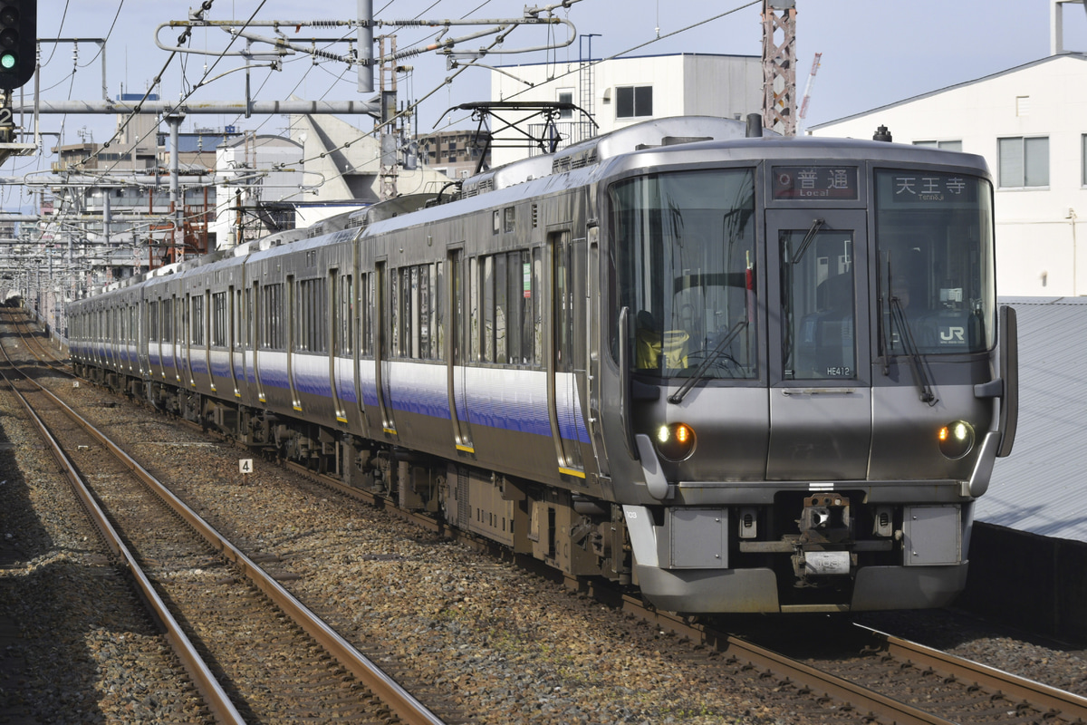 JR西日本 吹田総合車両所日根野支所 223系 HE412編成