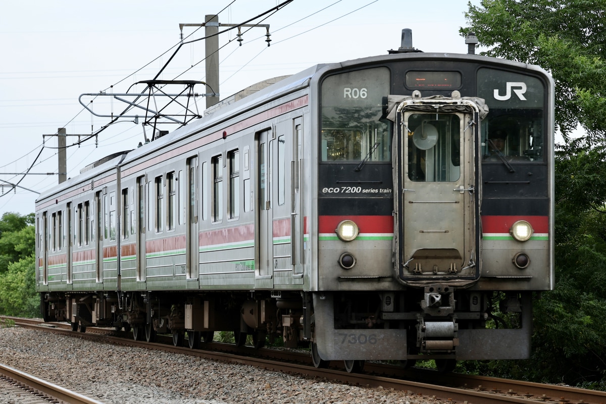 JR四国 高松運転所 7200系 R06編成