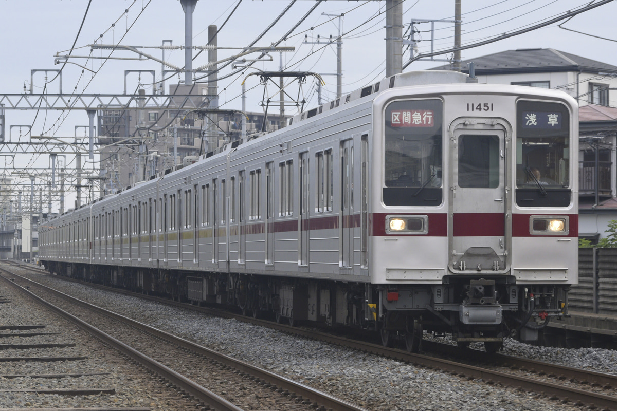 東武鉄道 南栗橋車両管区春日部支所 10030型 11451F
