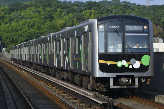 森之宮検車場30000A系32660Fを学研北生駒駅で撮影した写真
