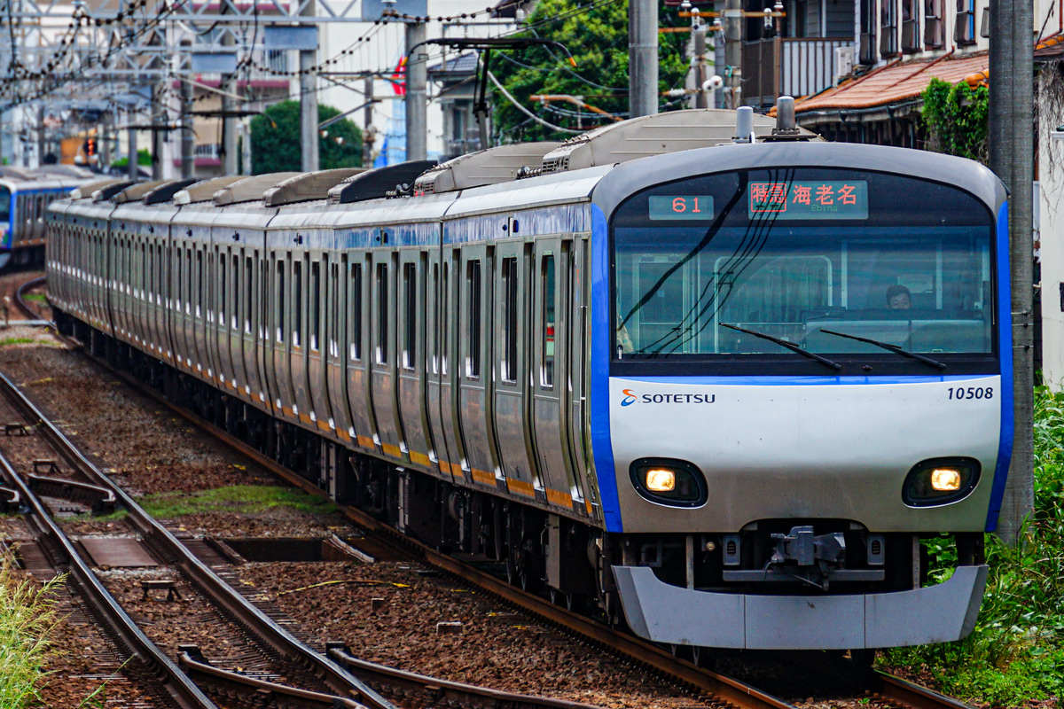 相模鉄道 かしわ台車両センター 10000系 10708f