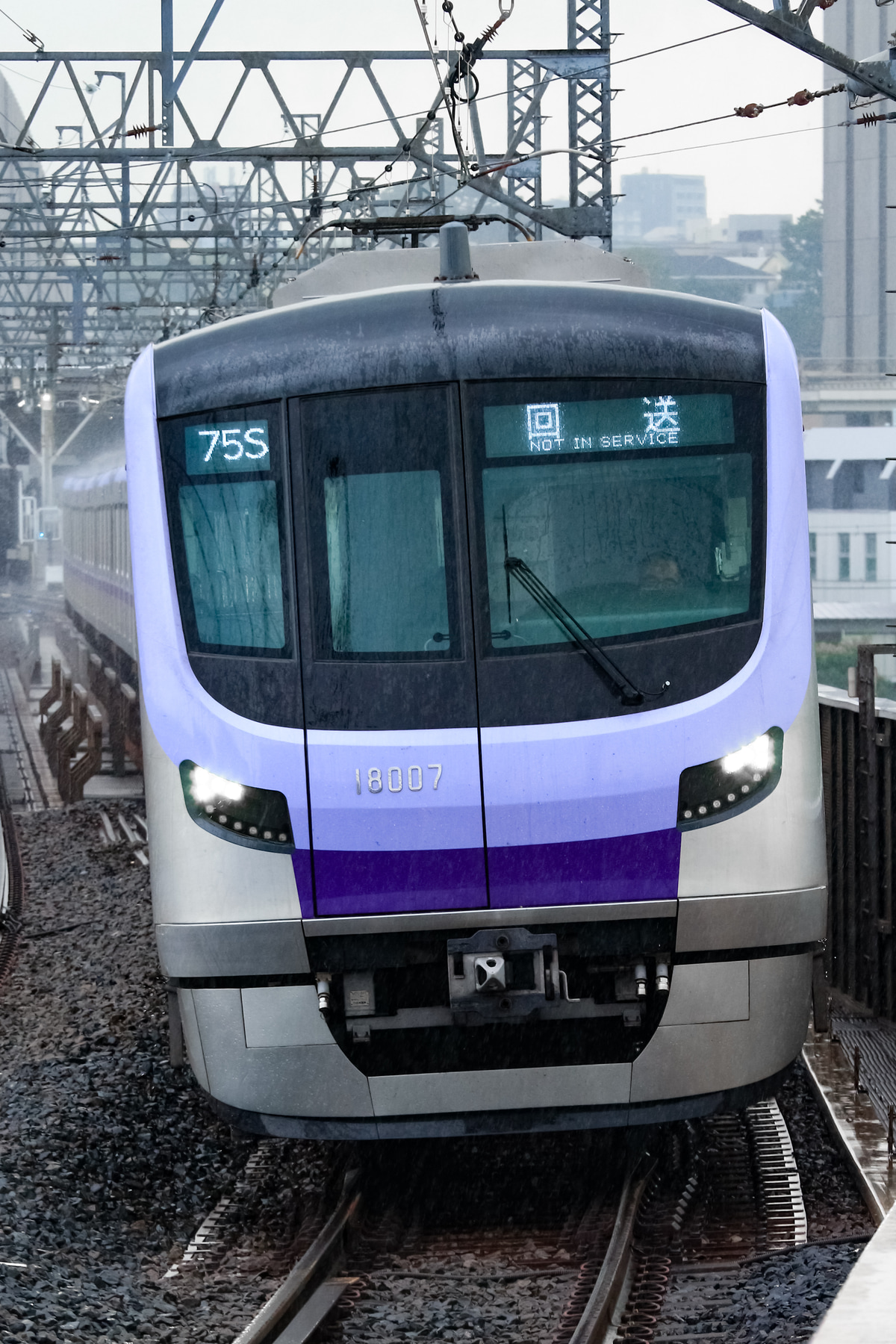 東京メトロ 鷺沼検車区 18000系 18107F
