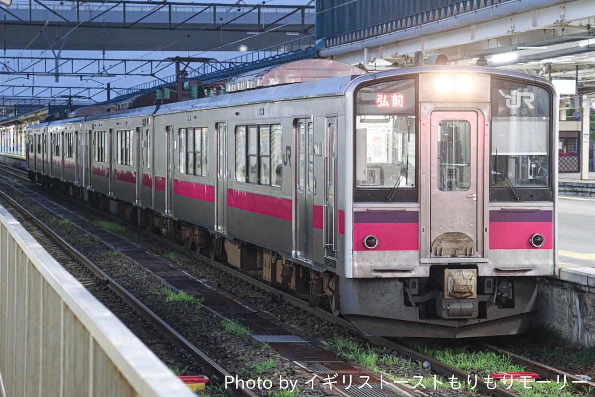 JR東日本 秋田総合車両センター南秋田センター 701系 N26編成