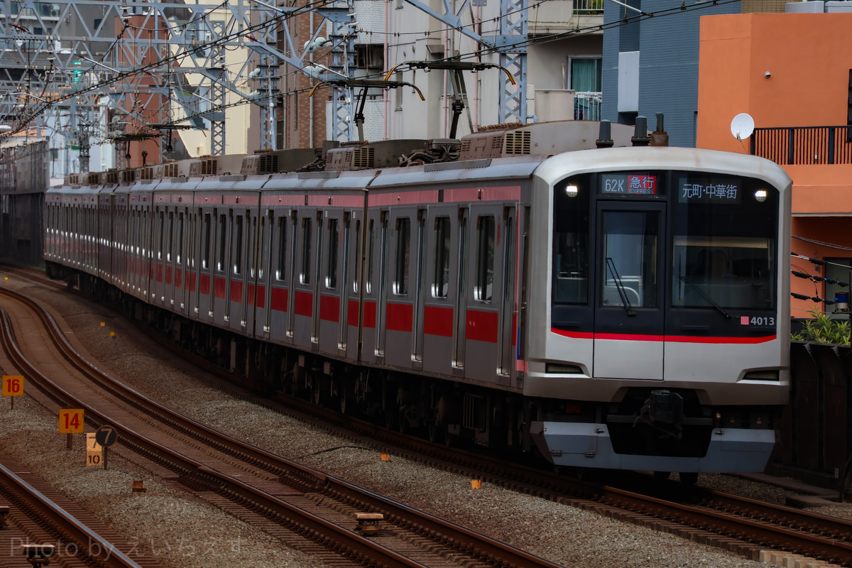 東急電鉄 元住吉検車区 5050系 4113F
