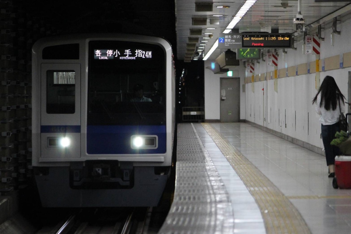 西武鉄道 小手指車両基地 6000系 6109F