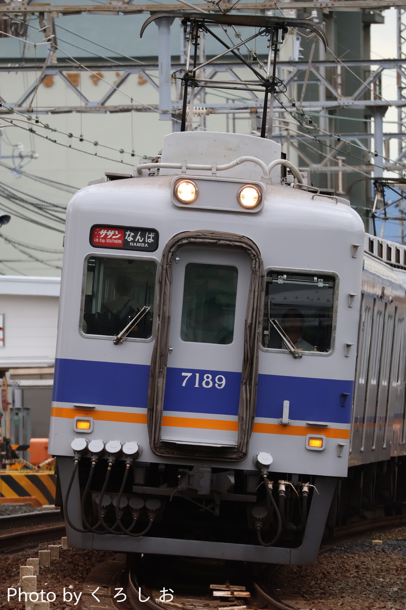 南海電気鉄道 住ノ江検車区 7100系 7189F