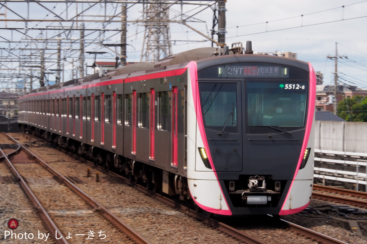 東京都交通局 馬込車両検修場 5500形 5512F