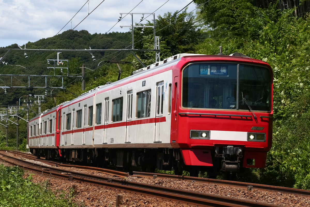 名古屋鉄道 犬山検査場 3100系 3118f