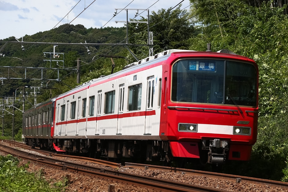 名鉄3100系3111F<br class="br-sp" />(3111編成)の写真