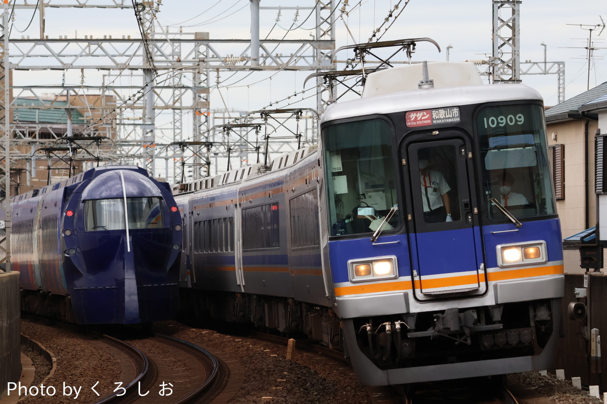 南海電気鉄道 住ノ江検車区 10000系 10009F