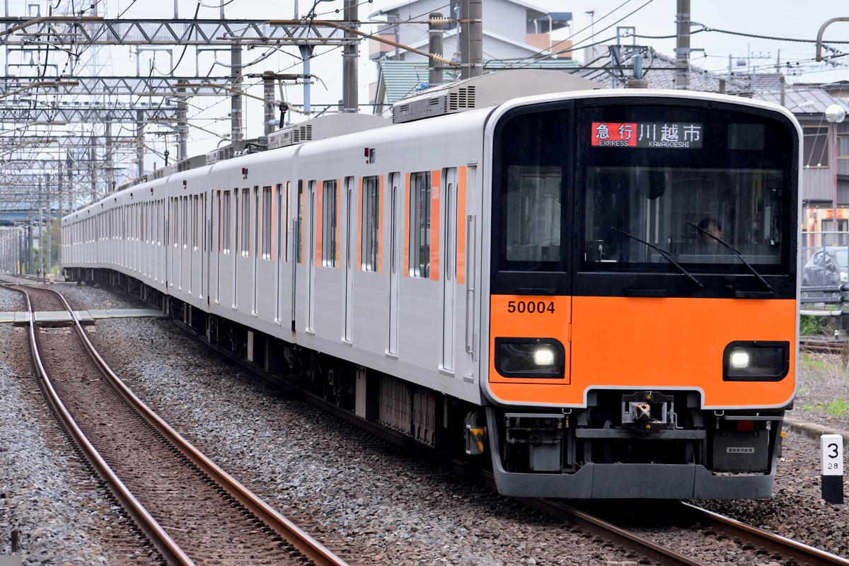 東武鉄道 森林公園検修区 50000系 51004F