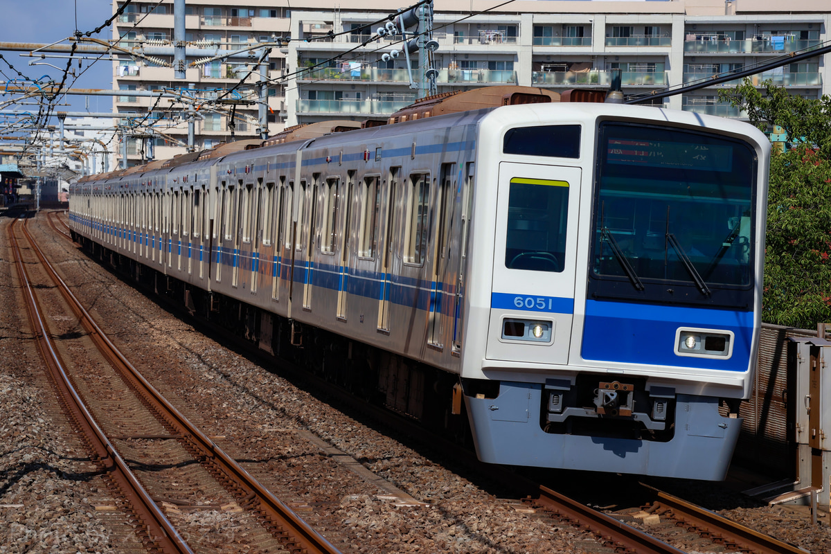 西武鉄道 小手指車両管理所 6000系 6151F