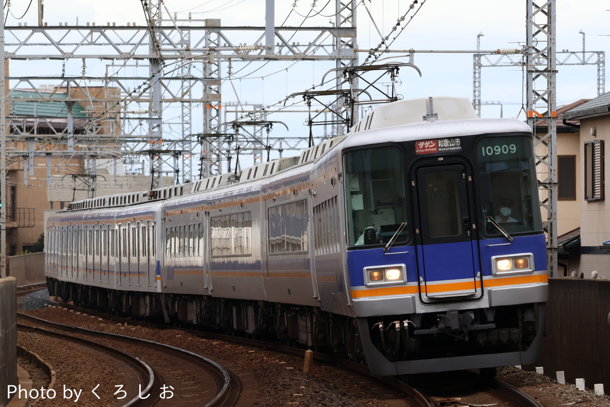 南海電気鉄道 住ノ江検車区 10000系 10009F