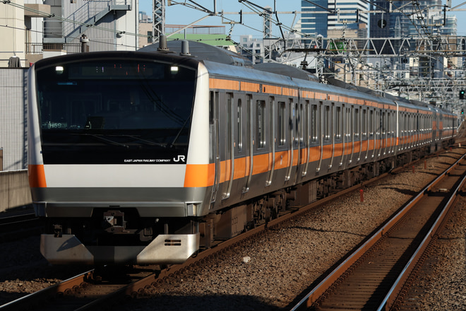 豊田車両センター本区E233系トタH59編成を阿佐ケ谷駅で撮影した写真