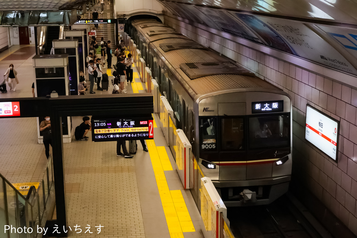 北大阪急行電鉄 桃山台車庫 9000形 9005F