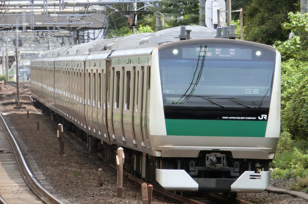 JR東日本 川越車両センター E233系 ハエ110編成