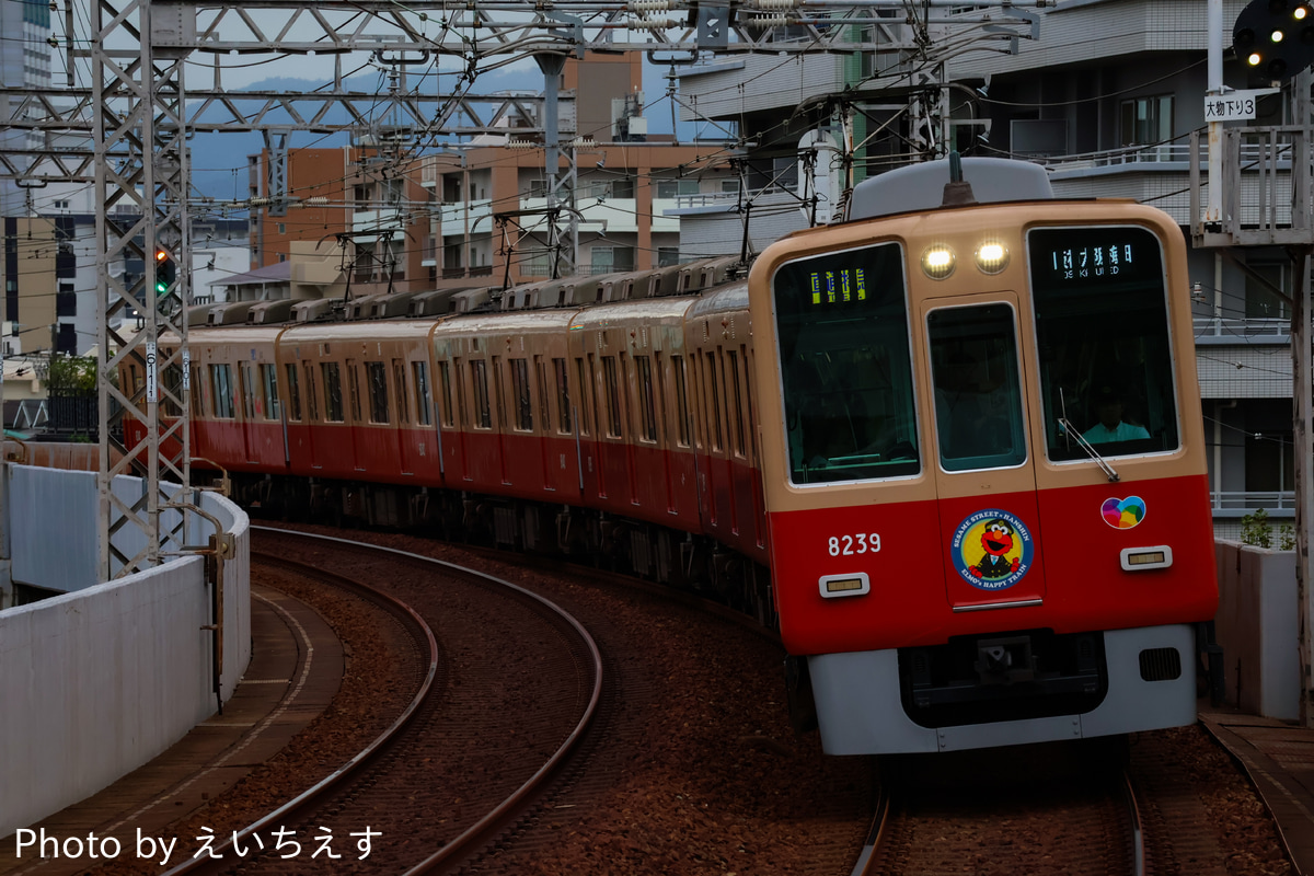 阪神電気鉄道 尼崎車庫 8000系 8239F