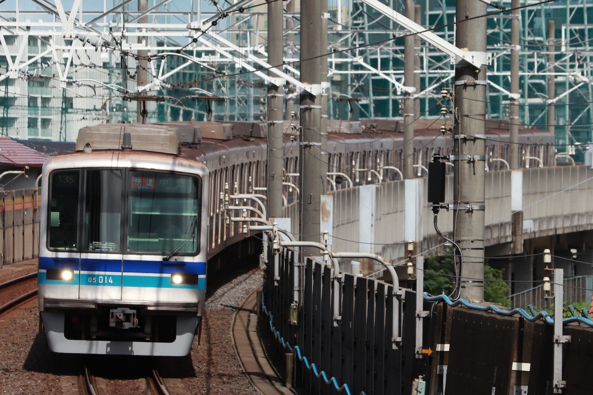 東京メトロ 深川検車区 05系 05-114F