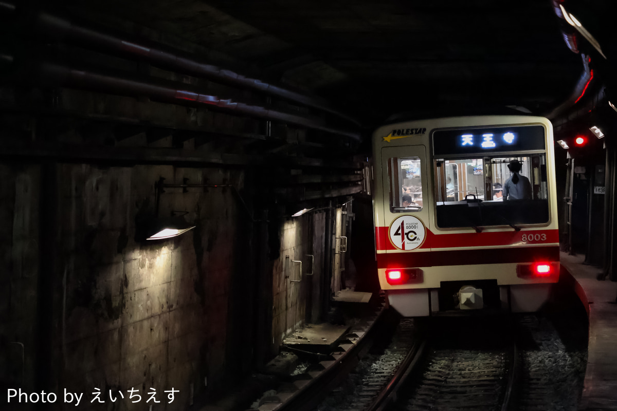 北大阪急行電鉄 桃山台車庫 8000形 8003F