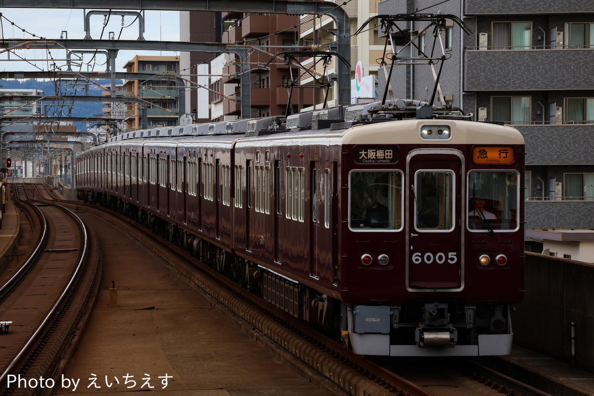 阪急電鉄 平井車庫 6000系 6005F