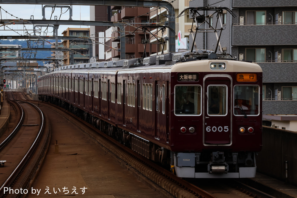 阪急6000系6005×8R<br class="br-sp" />(6005F)(6005編成)の写真