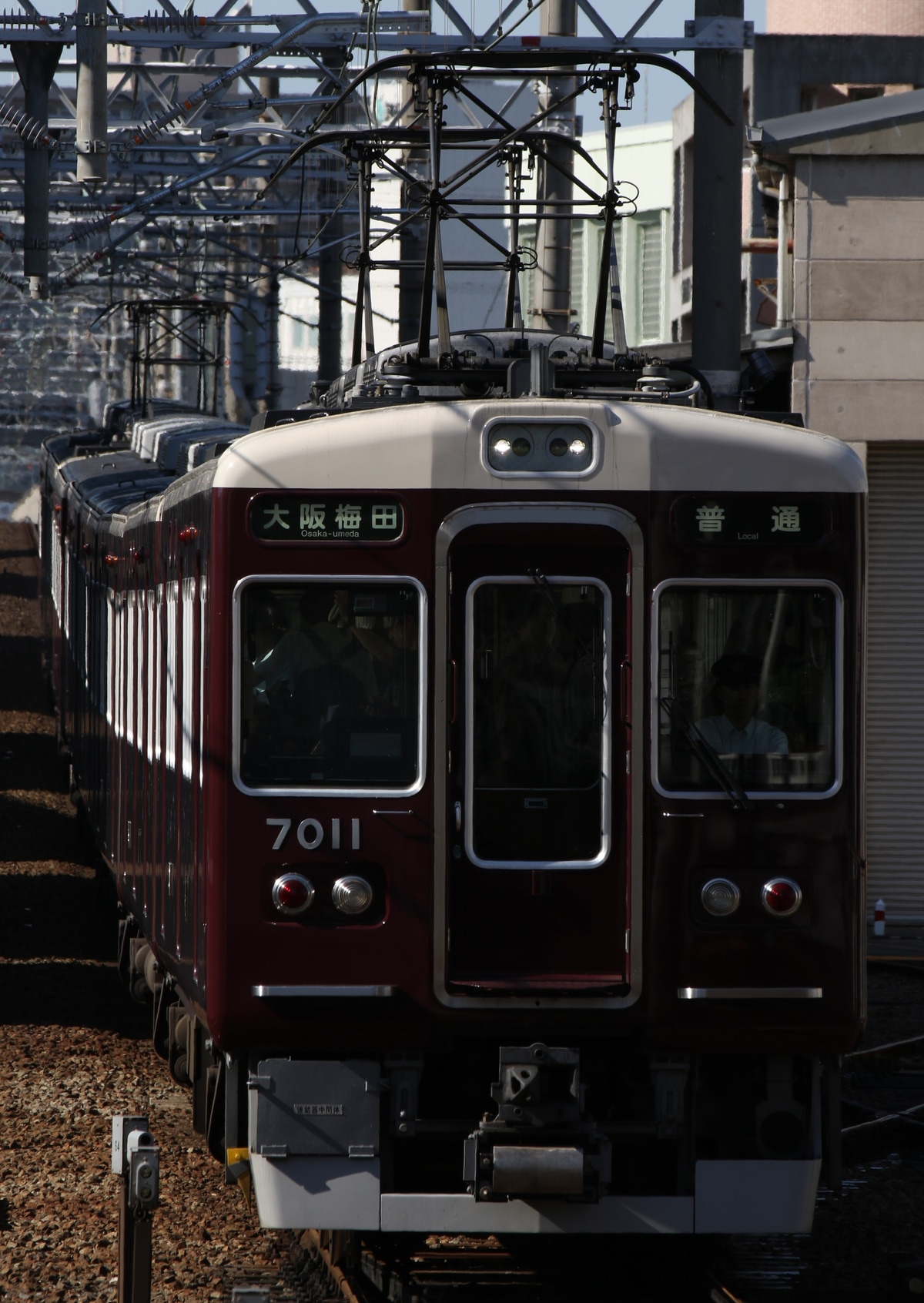 阪急電鉄 平井車庫 7000系 7011F