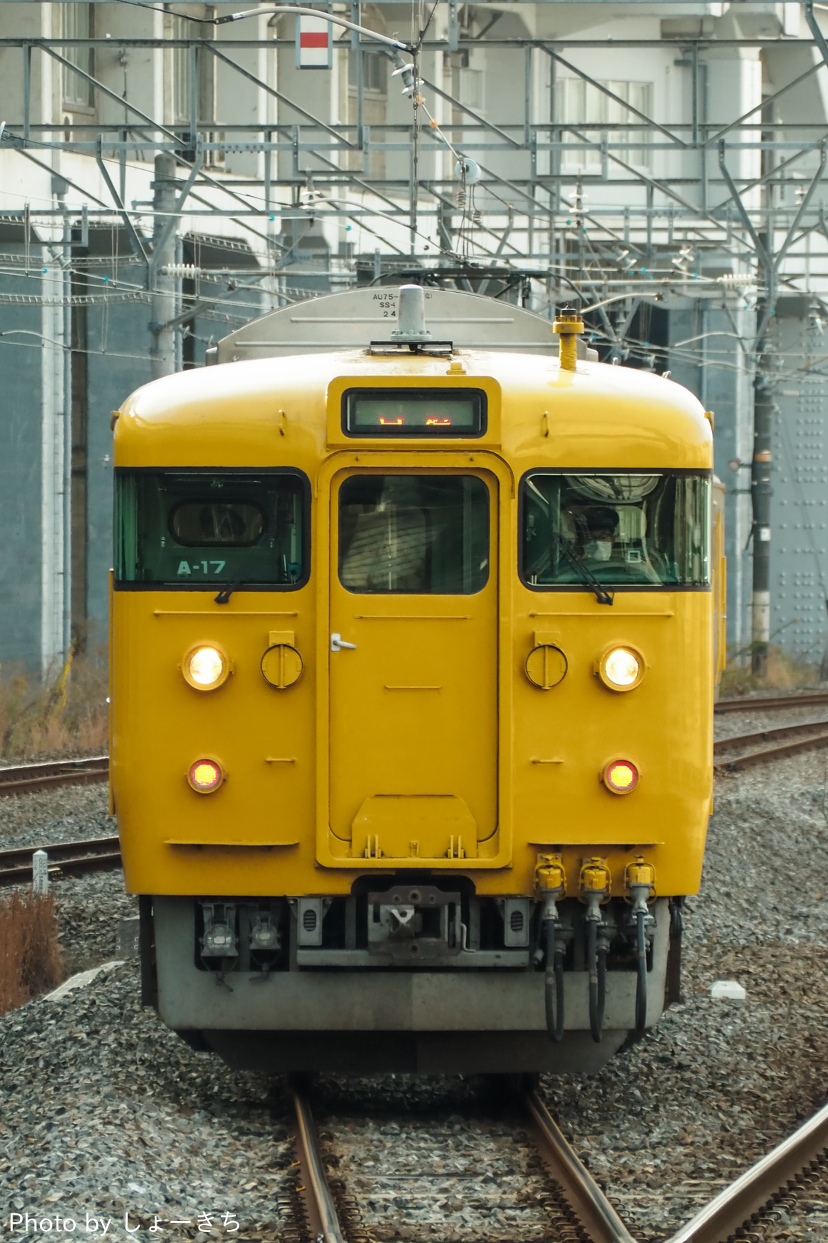 JR西日本 岡山電車区 115系 A-17編成