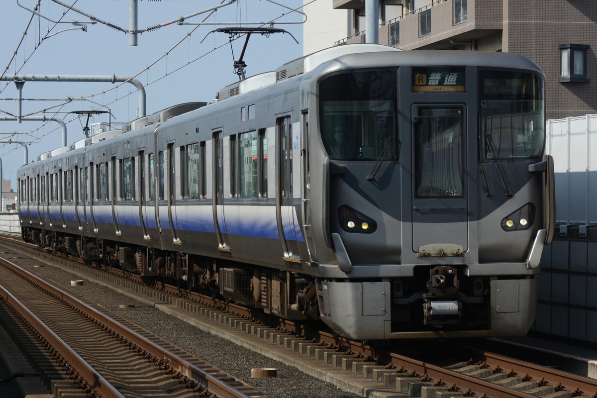 JR西日本 吹田総合車両所日根野支所 225系 HF425編成