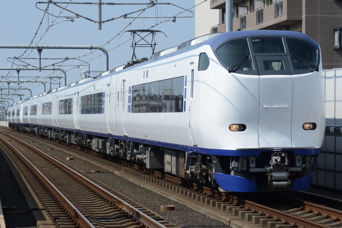JR西日本 吹田総合車両所日根野支所 281系 HA606編成