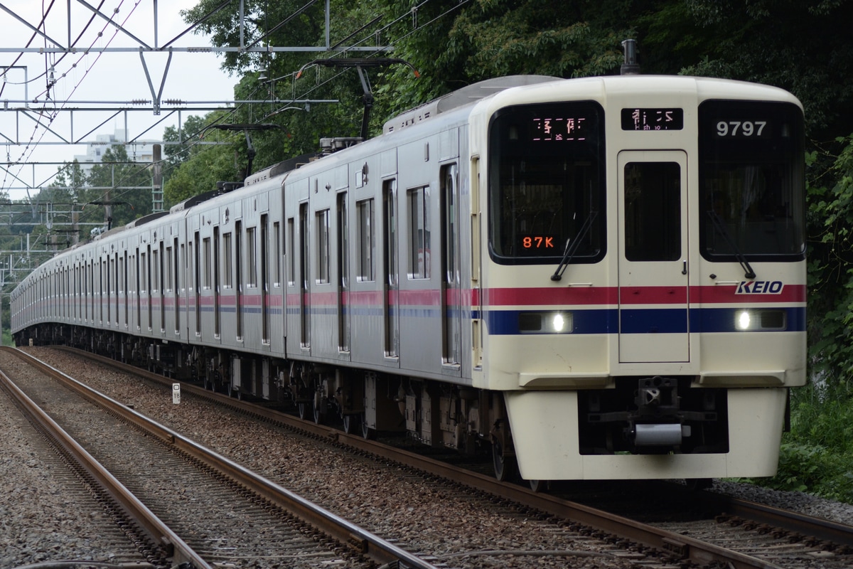 京王電鉄 若葉台検車区 9000系 9747F