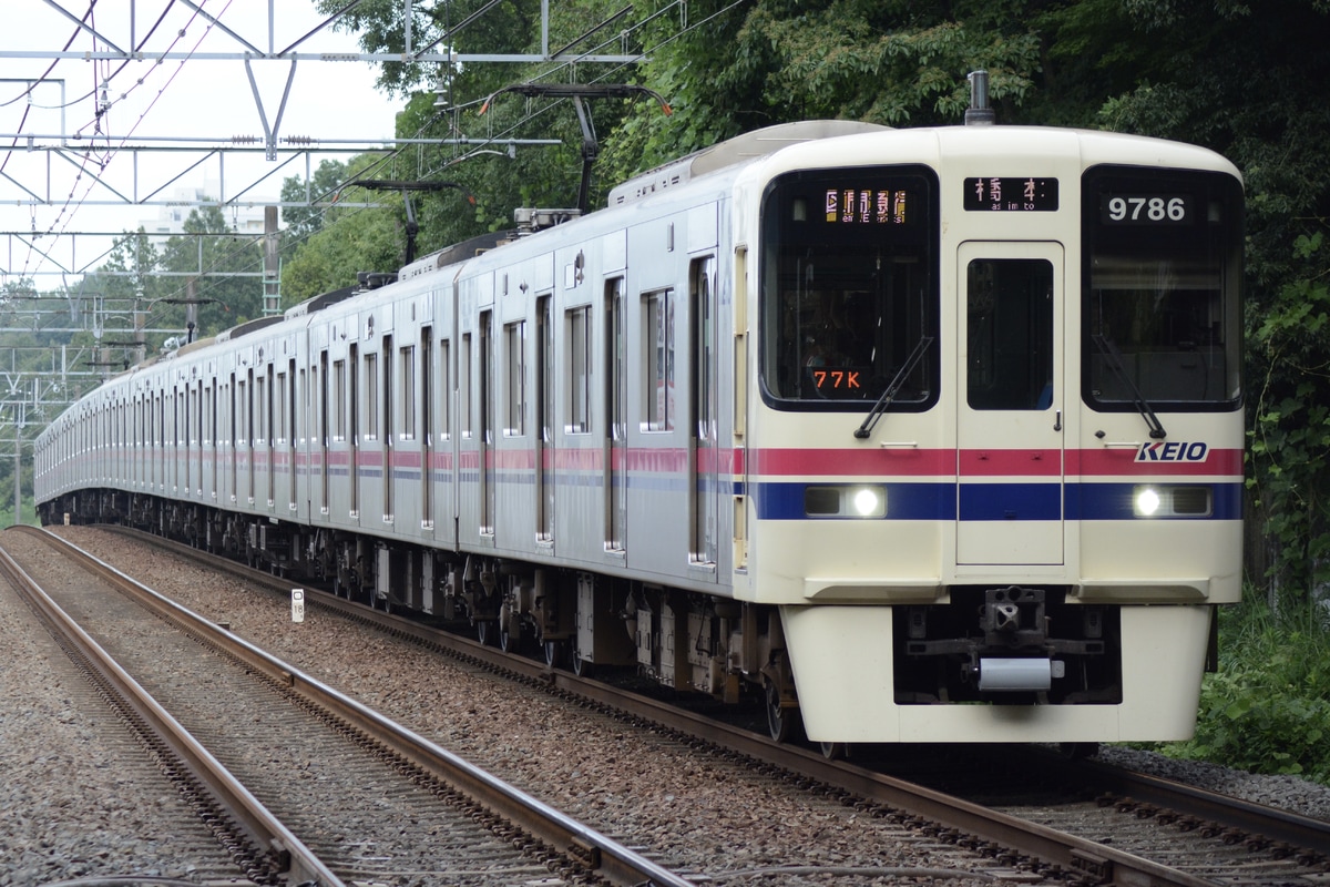 京王電鉄 若葉台検車区 9000系 9736F