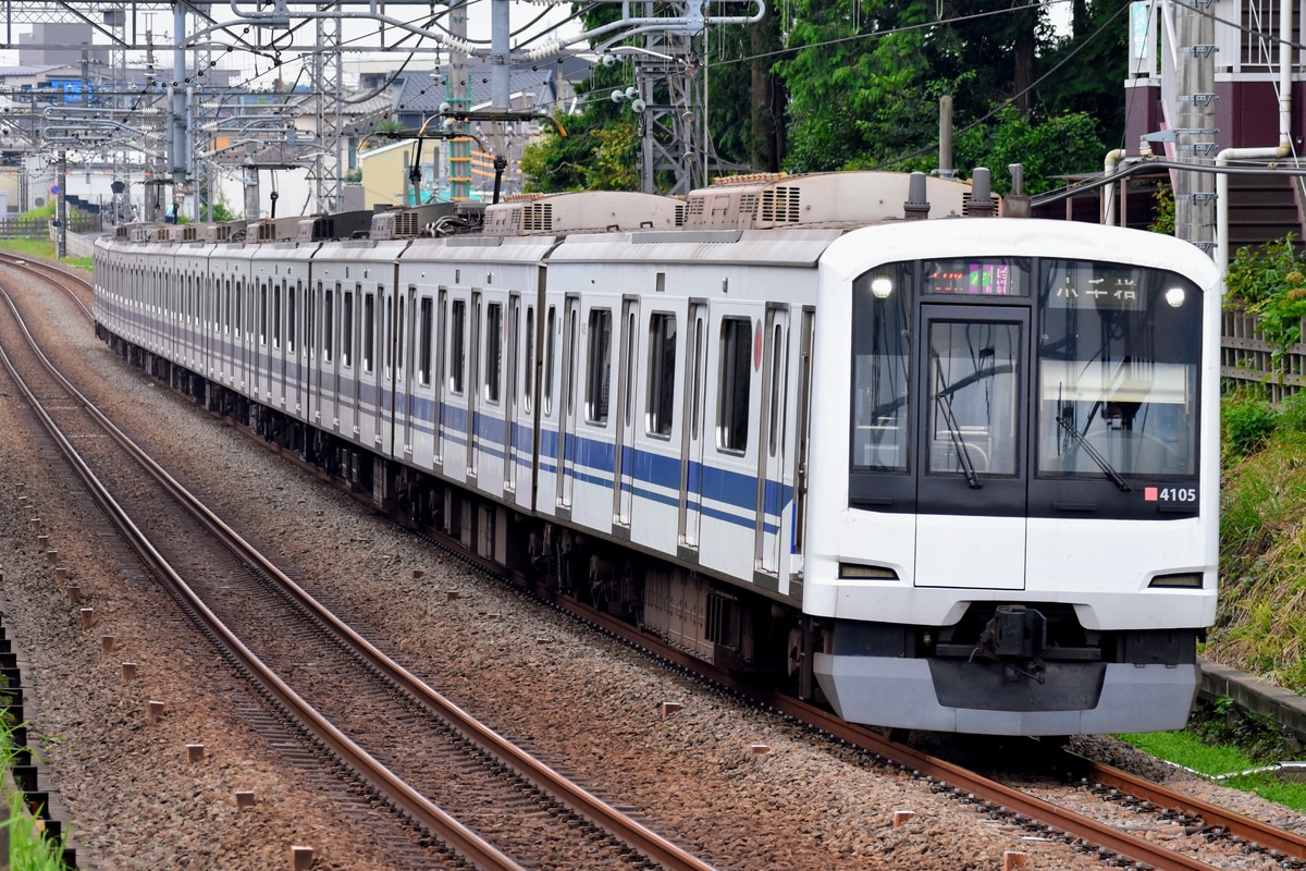 東急電鉄 元住吉検車区 5050系 4105F