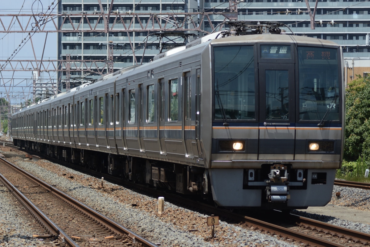 JR西日本 網干総合車両所明石支所 207系 T23編成