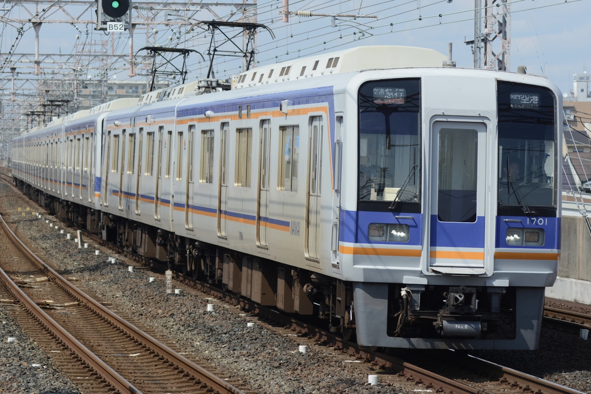 南海電気鉄道 住ノ江検車区 1000系 1031F