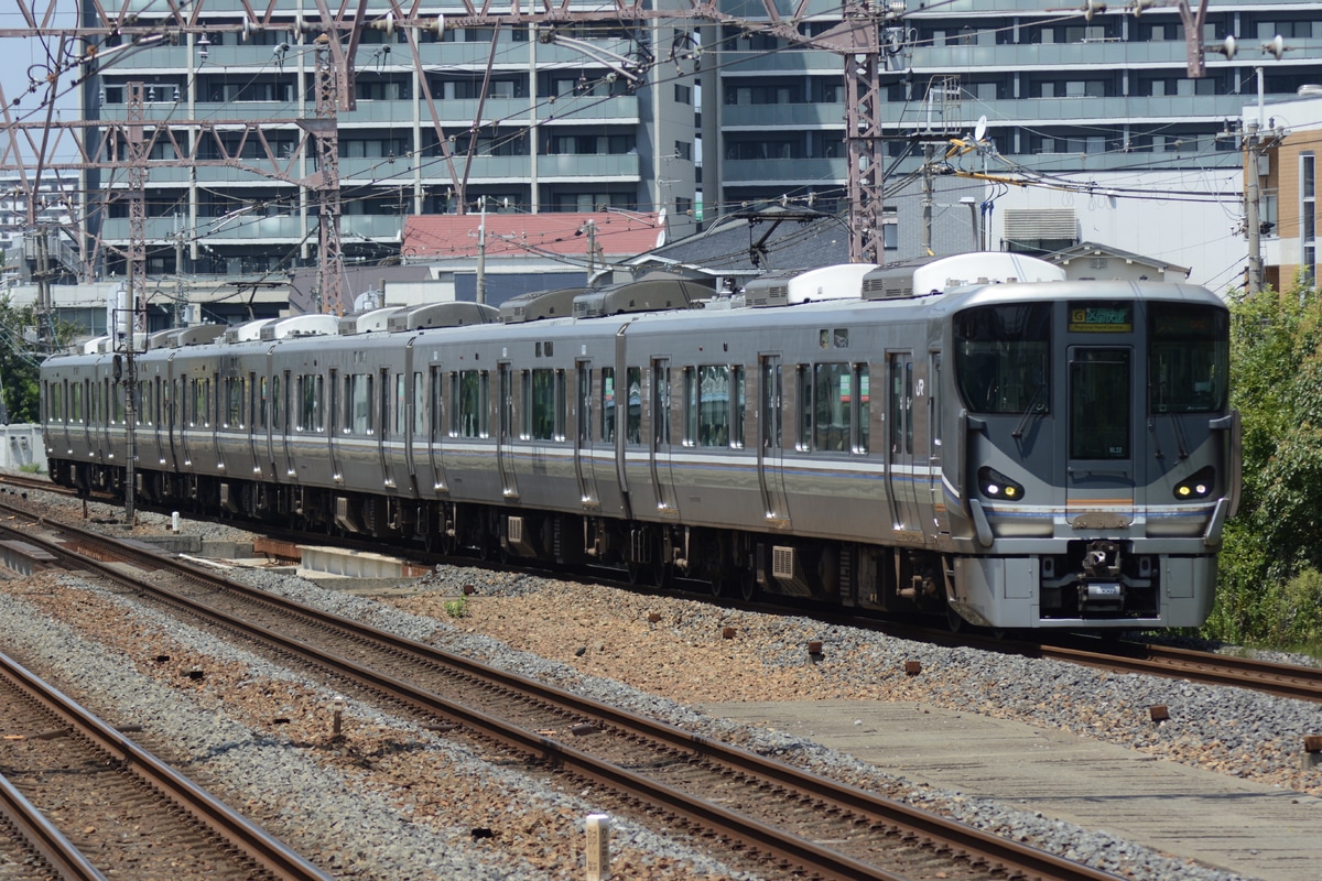 JR西日本 網干総合車両所宮原支所 225系 ML02編成