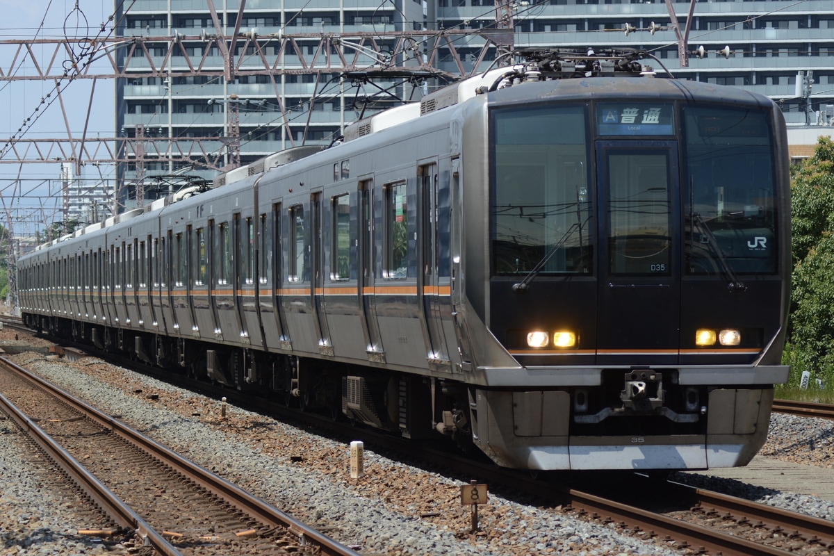 JR西日本 網干総合車両所明石支所 321系 D35編成