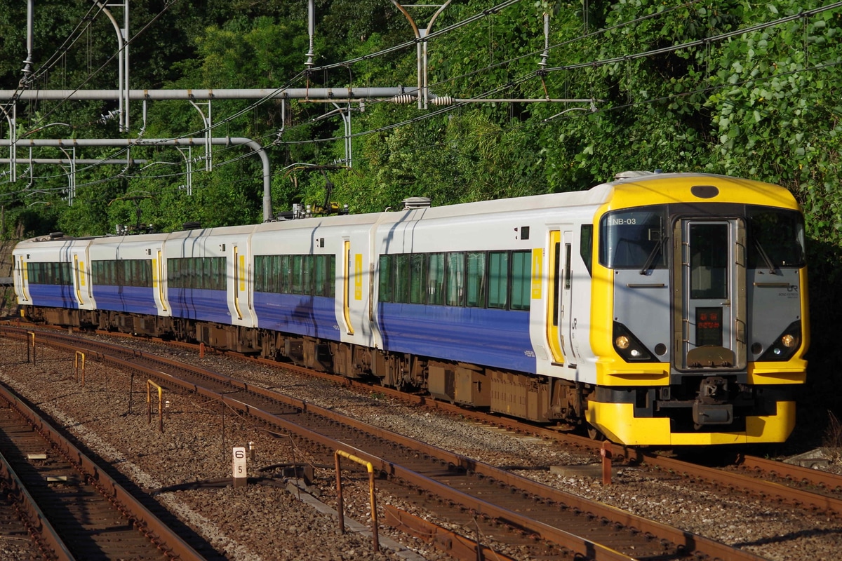 JR東日本 幕張車両ベース E257系 マリNB-03編成