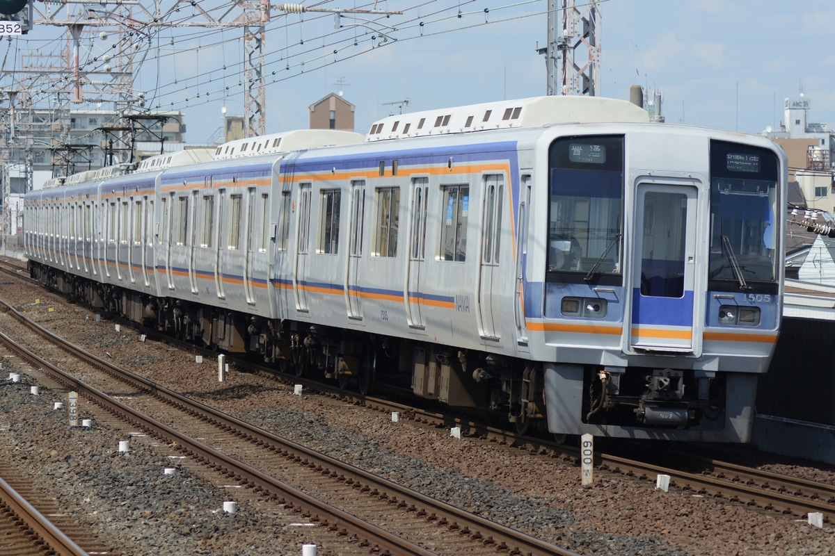 南海電気鉄道 住ノ江検車区 1000系 1005F