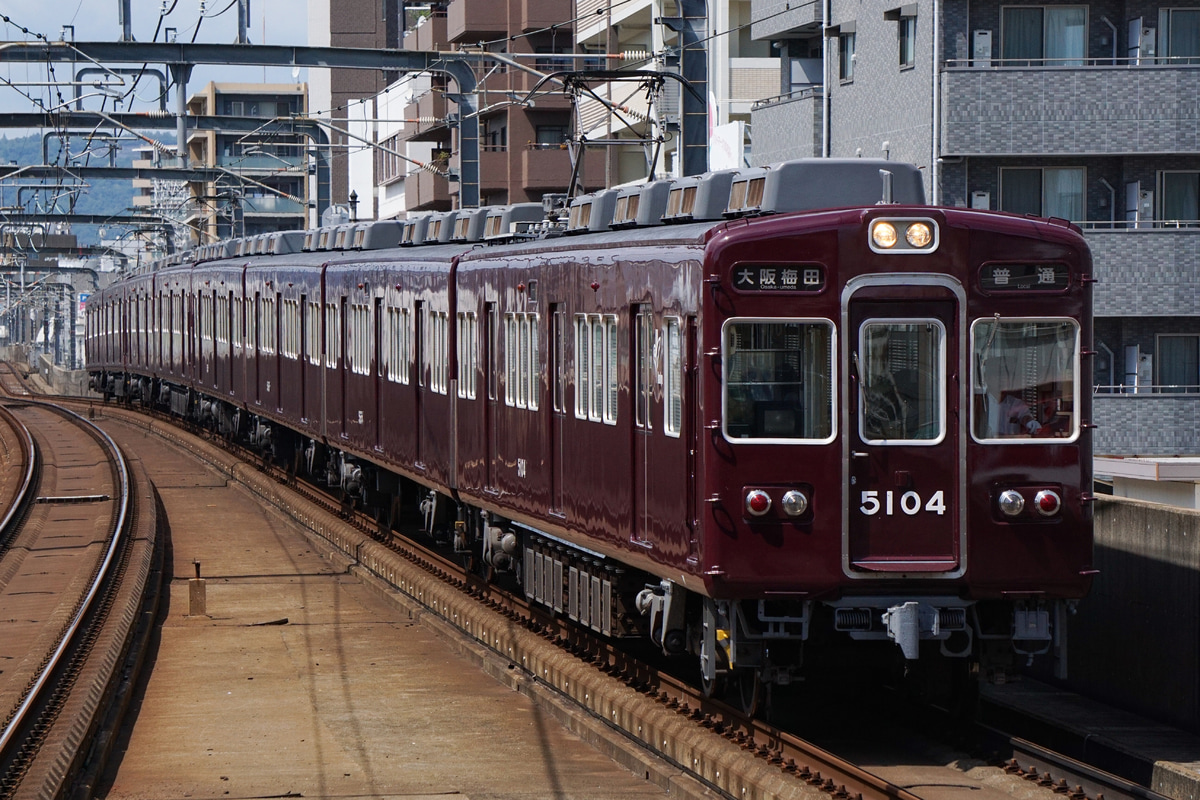 阪急電鉄  6000系 5104×8R