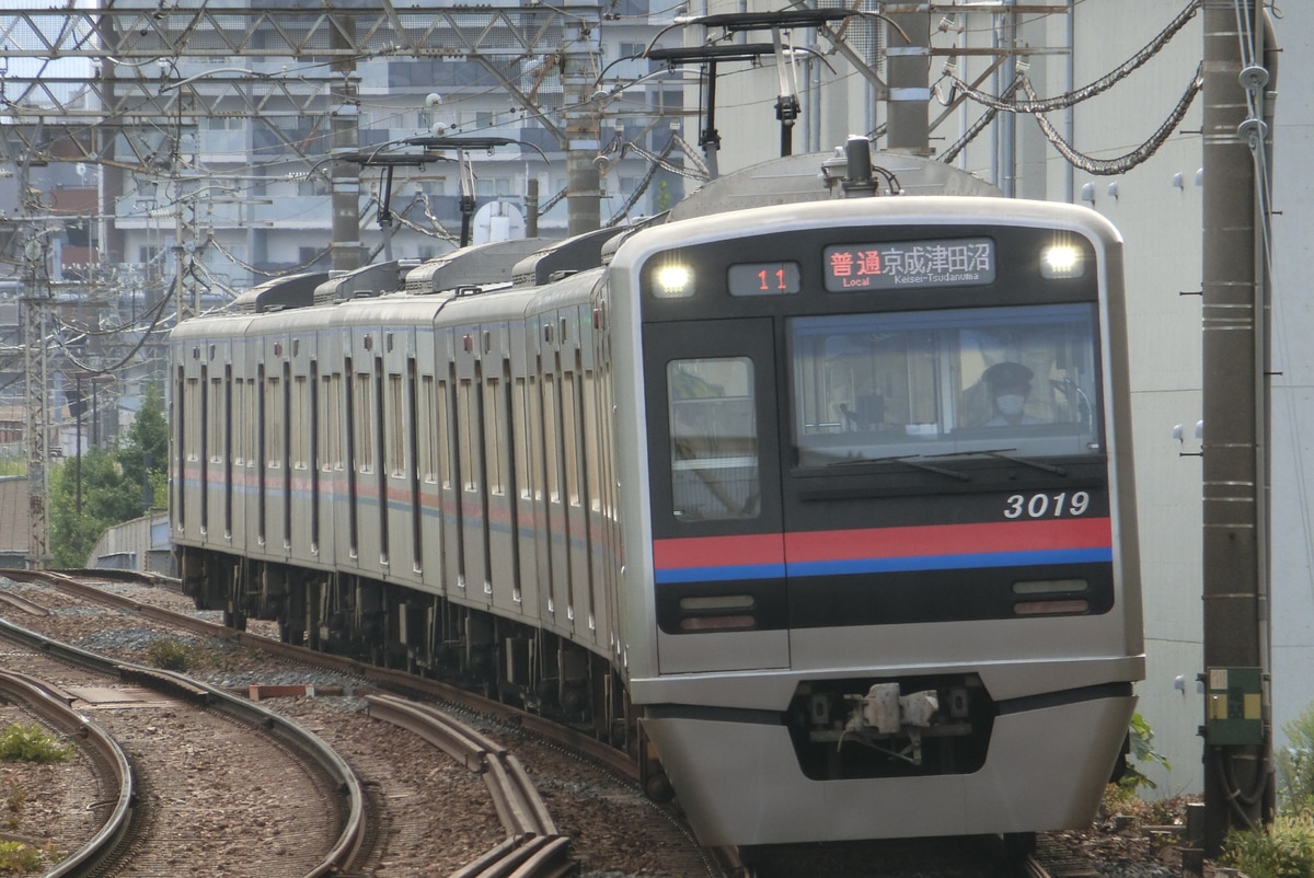 京成電鉄 宗吾車両基地 3000形 3019F