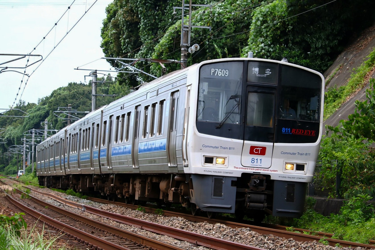 JR九州 南福岡車両区 811系 P7609編成