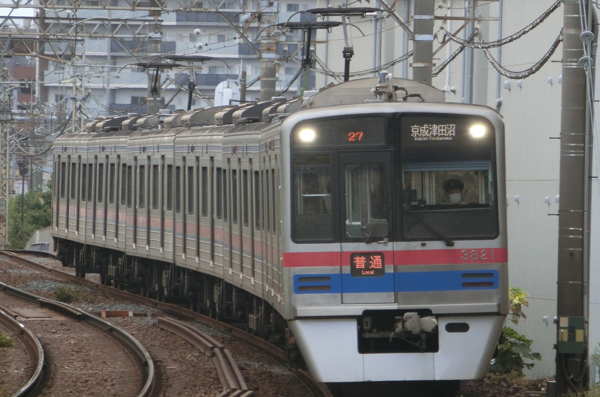 京成電鉄 宗吾車両基地 3700形 3828F