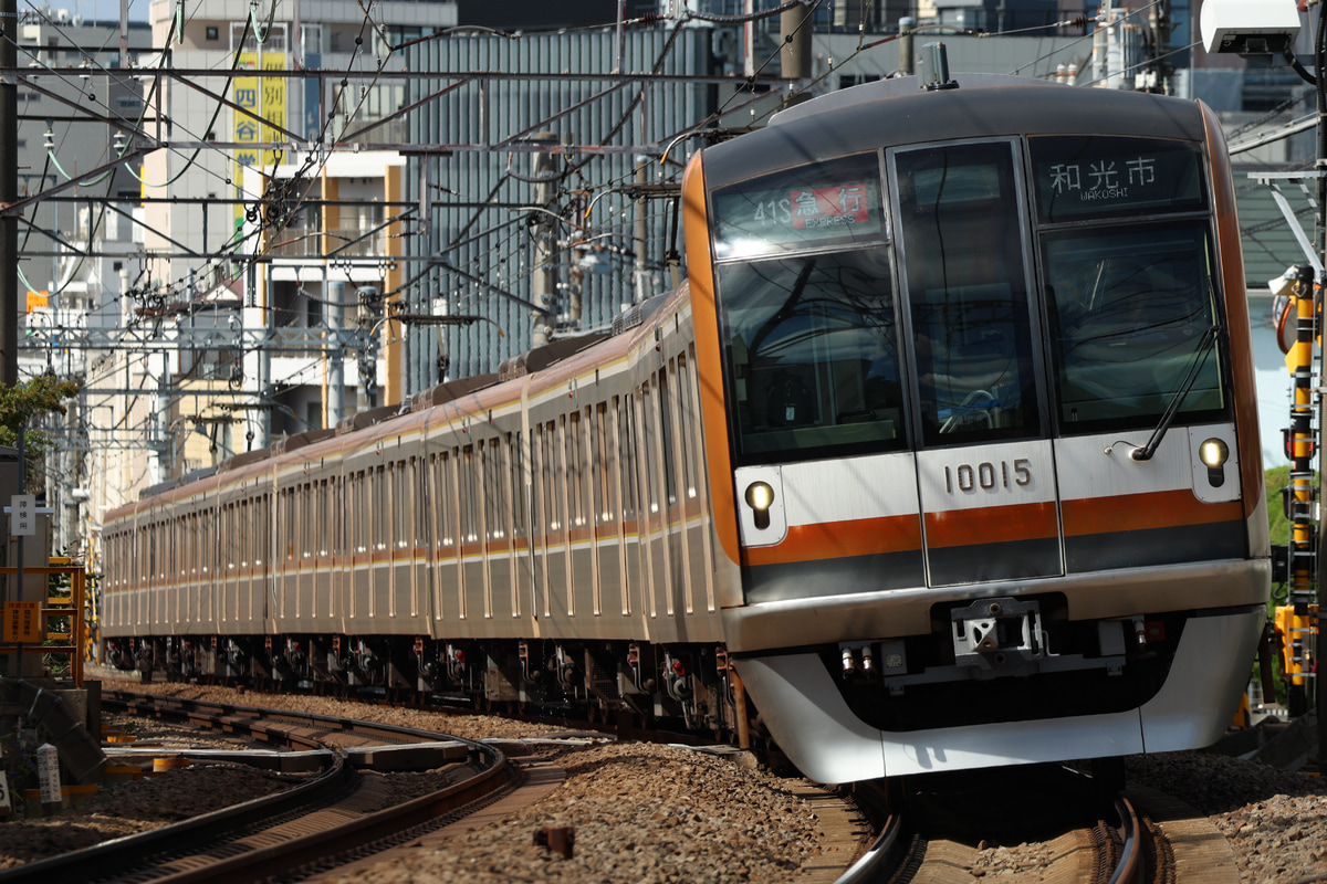 東京メトロ 和光検車区 10000系 10115F