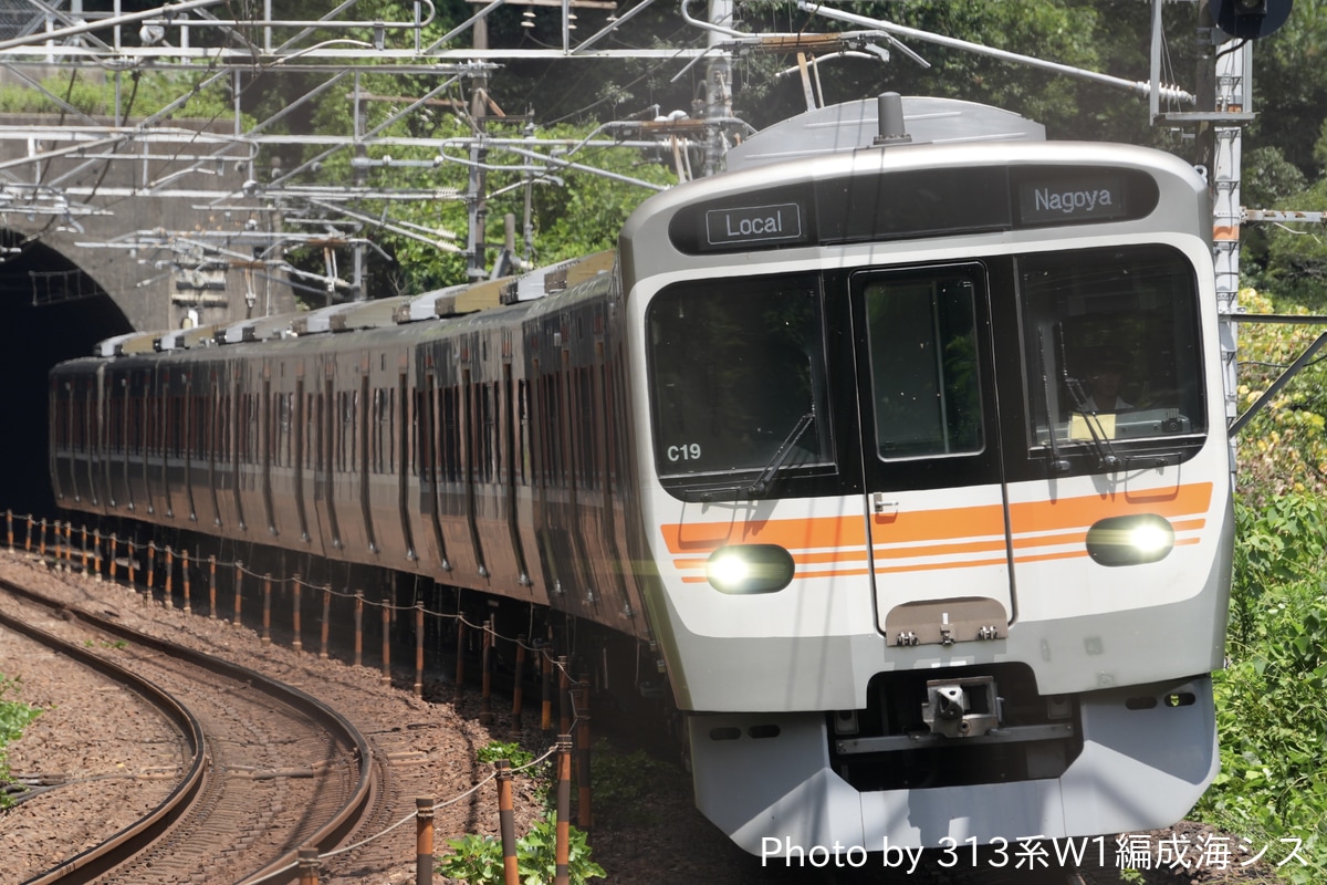 JR東海 神領車両区 315系 C19編成
