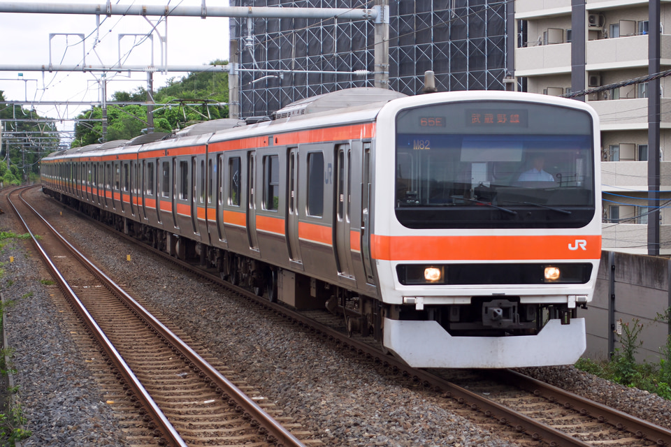 JR東209系ケヨM82編成<br class="br-sp" />(ケヨM82)(M82編成)の写真