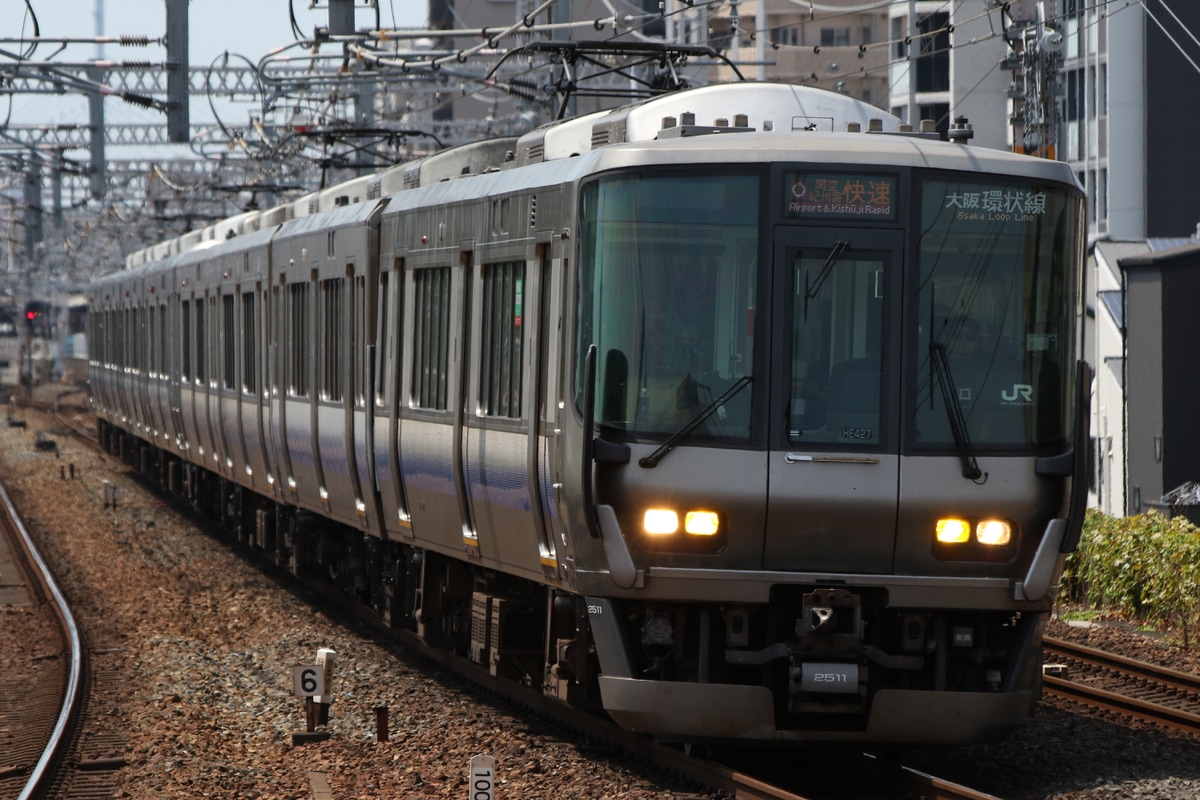 JR西日本 吹田総合車両所日根野支所 223系 HE427編成