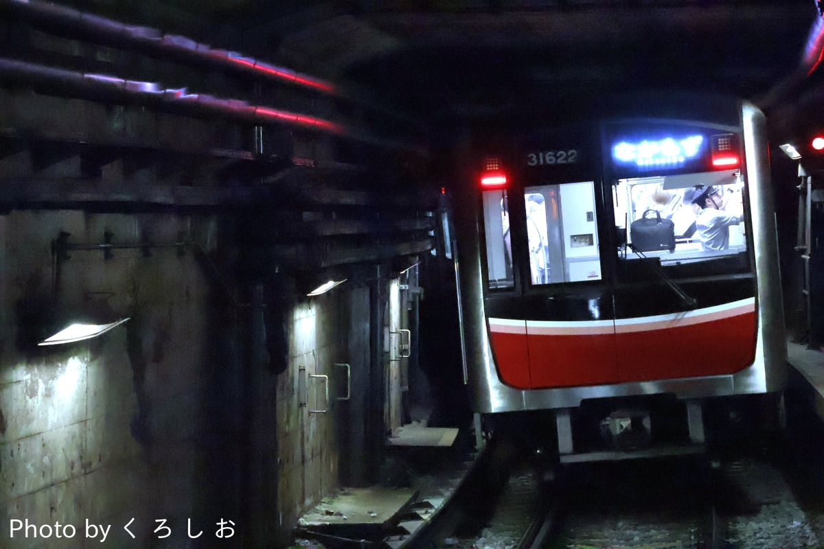 大阪市高速電気軌道 中百舌鳥検車場 30000系 31622F